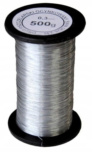 DRUT PSZCZELARSKI - OCYNKOWANY 0,3 mm / 500 g