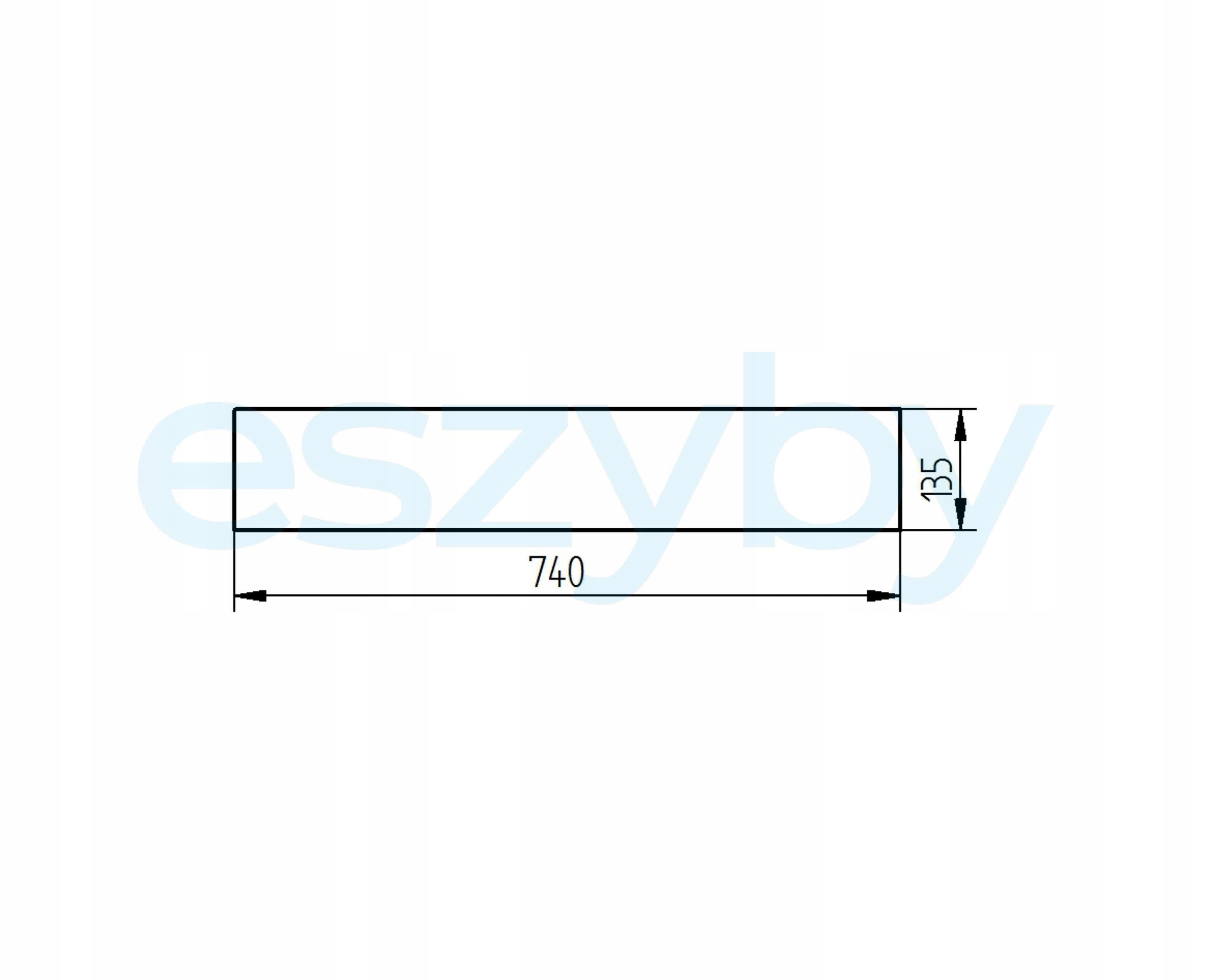sklo teleskopický nakladač Manitou zadní 601331