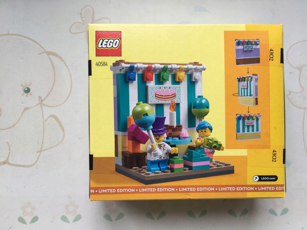 LEGO 40584 Urodzinowa Diorama EAN (GTIN) 5702017434773