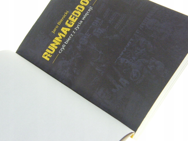 RUNMAGEDDON CZYLI BIERZ Z ŻYCIA WIĘCEJ BIENIECKI ISBN 9788394291945
