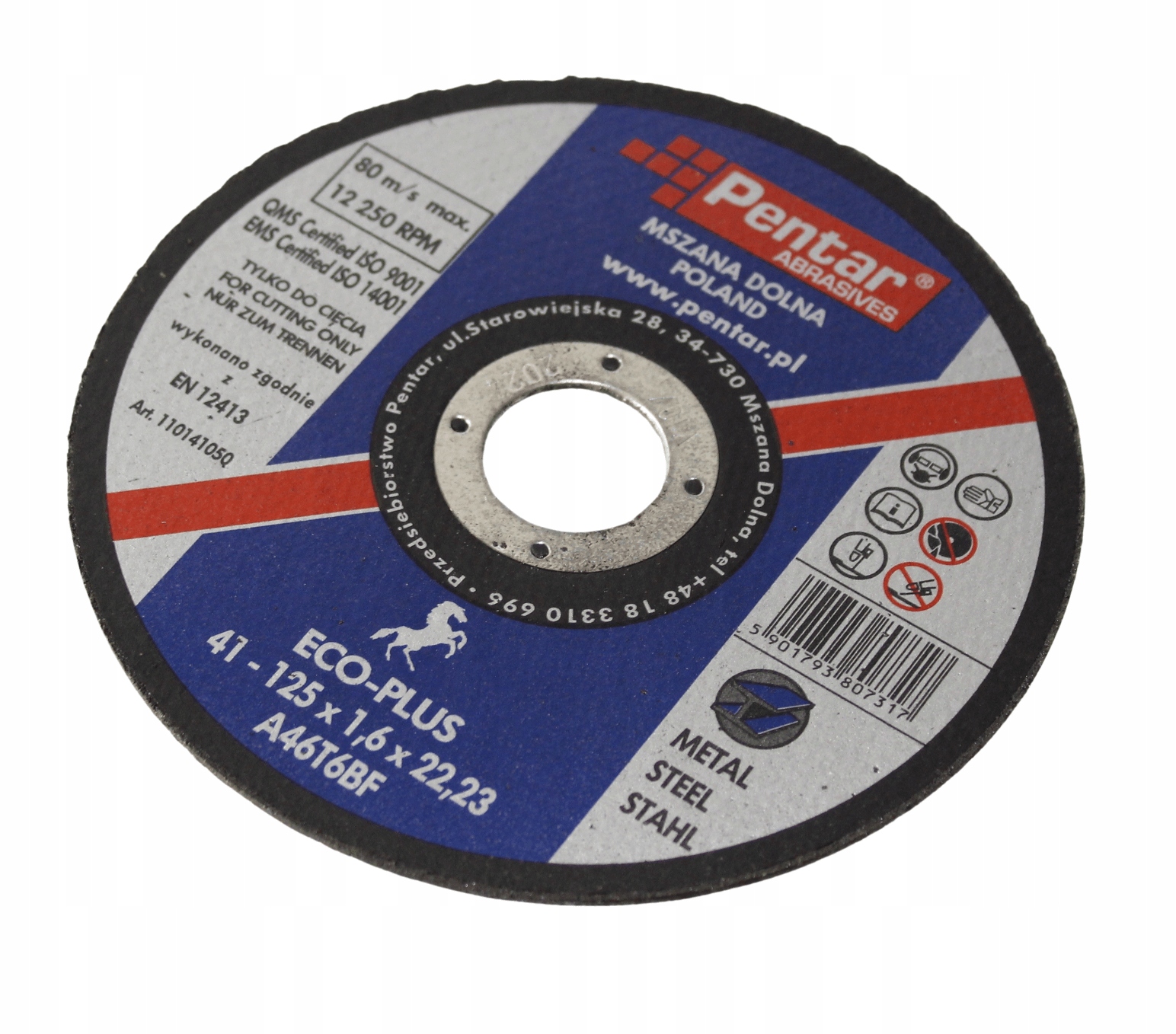 

Tarcza 125X1,6 Pentar