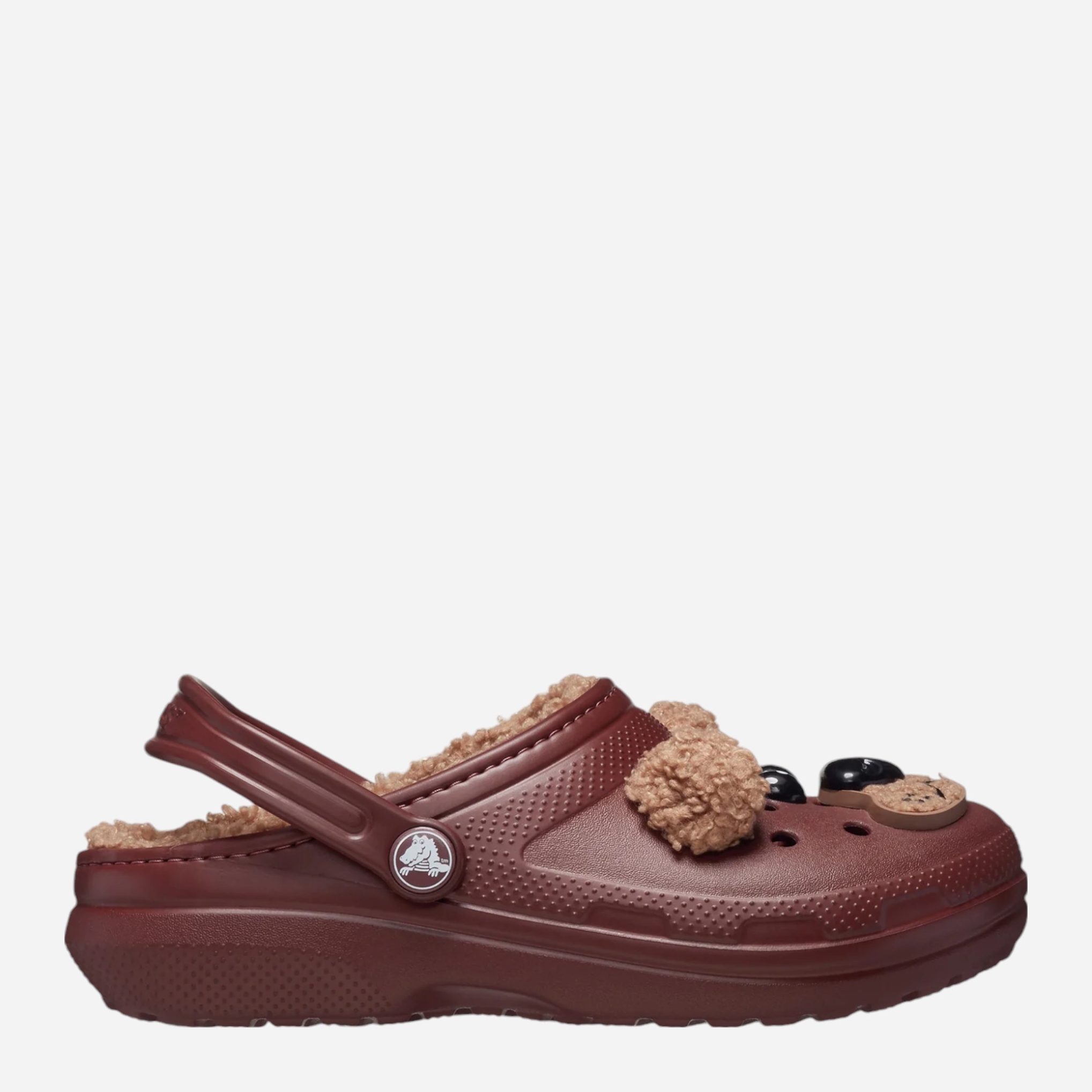 Chodaki chłopięce ocieplane Crocs Classic Lined Iam Brown Bear Clog Kids