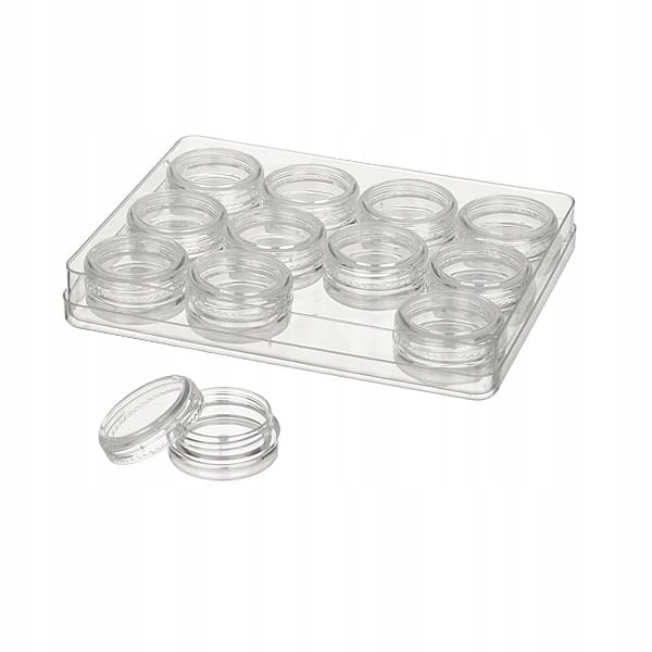 

12x zakręcany słoiczek na ozdoby kasetka Box