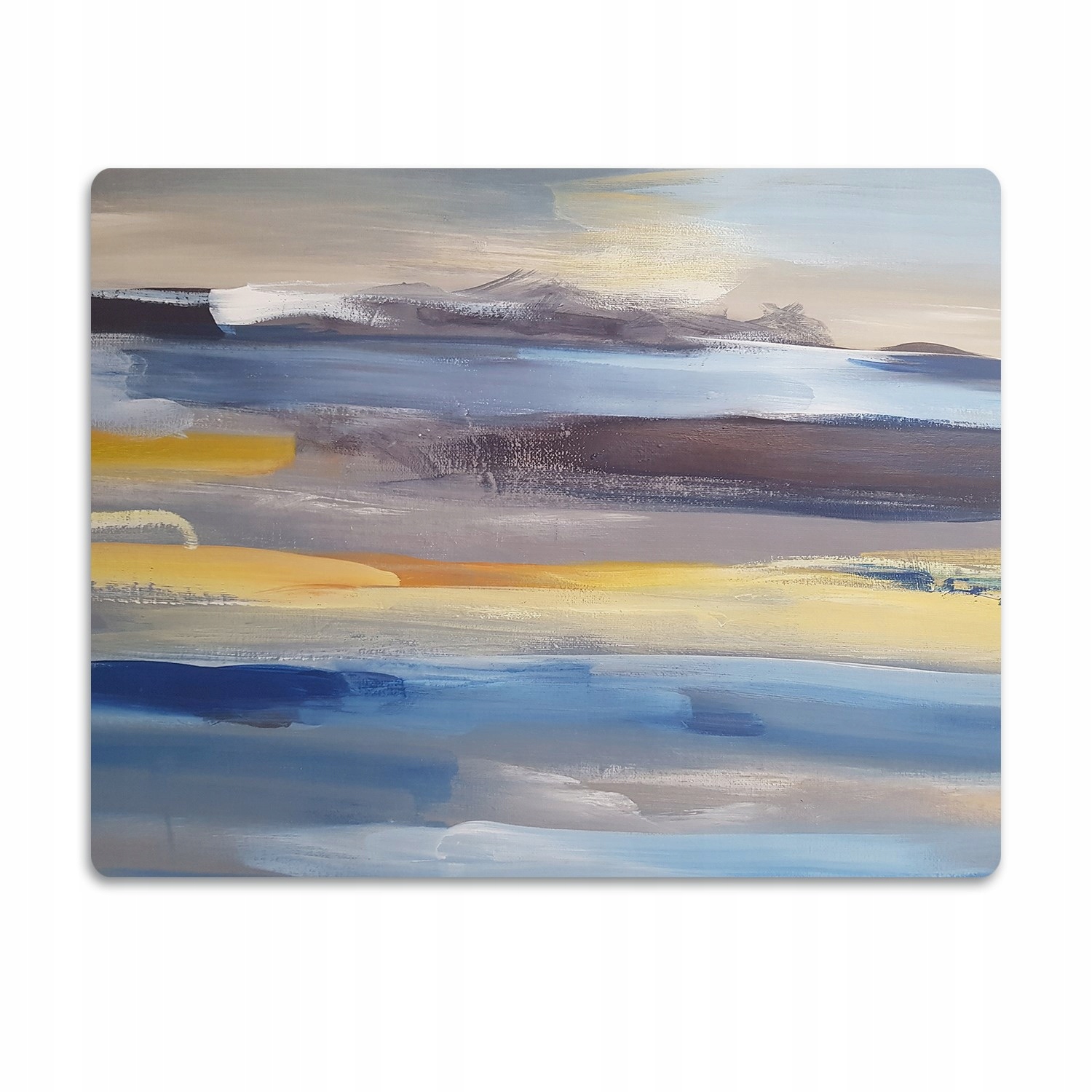 Levně Ochranná podložka pod misky Barva vodorovné pásy 60x40cm