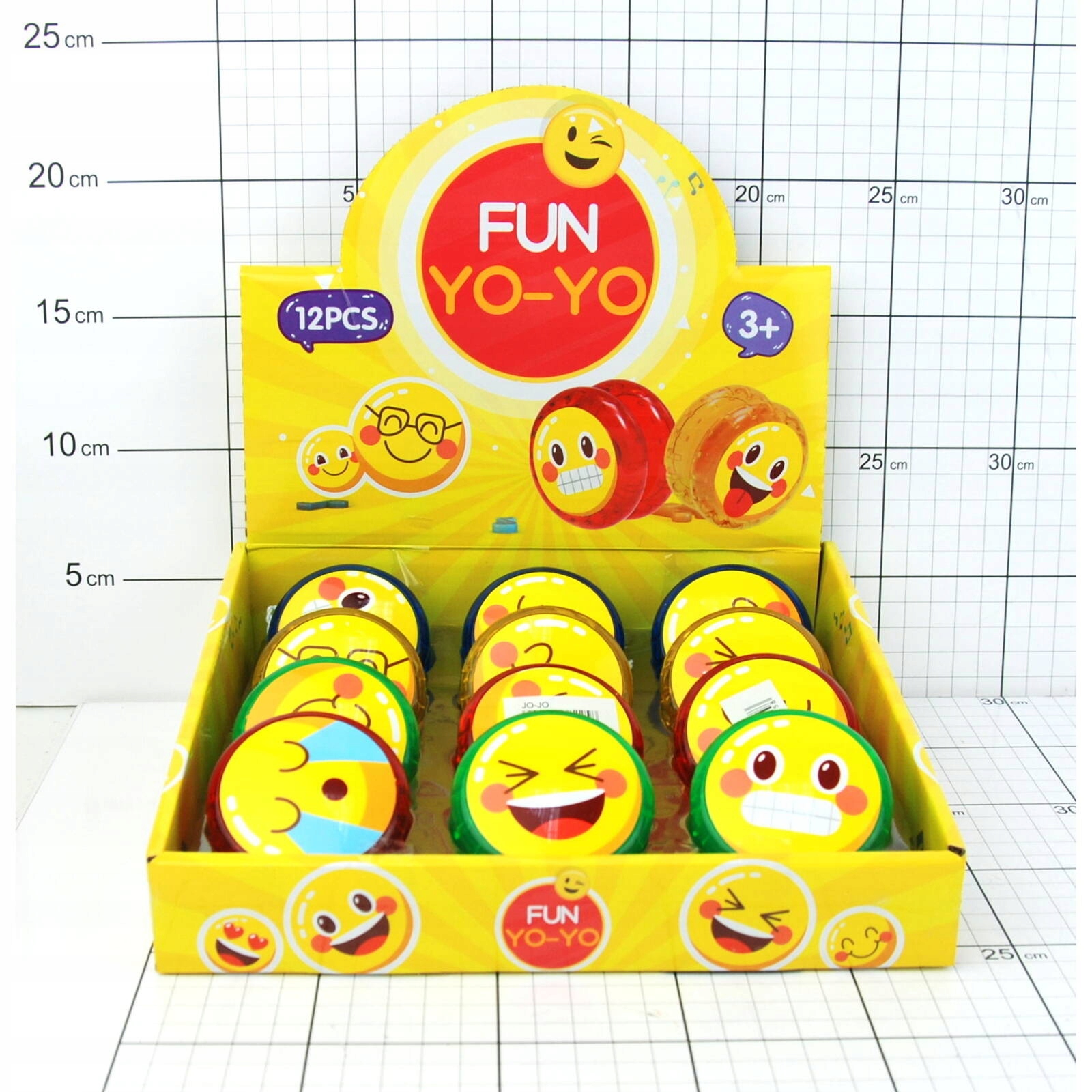 JOJO LED BUŹKI ŚWIECĄCE GRA ZRĘCZNOŚCIOWA, EMOTKI Marka Dromader