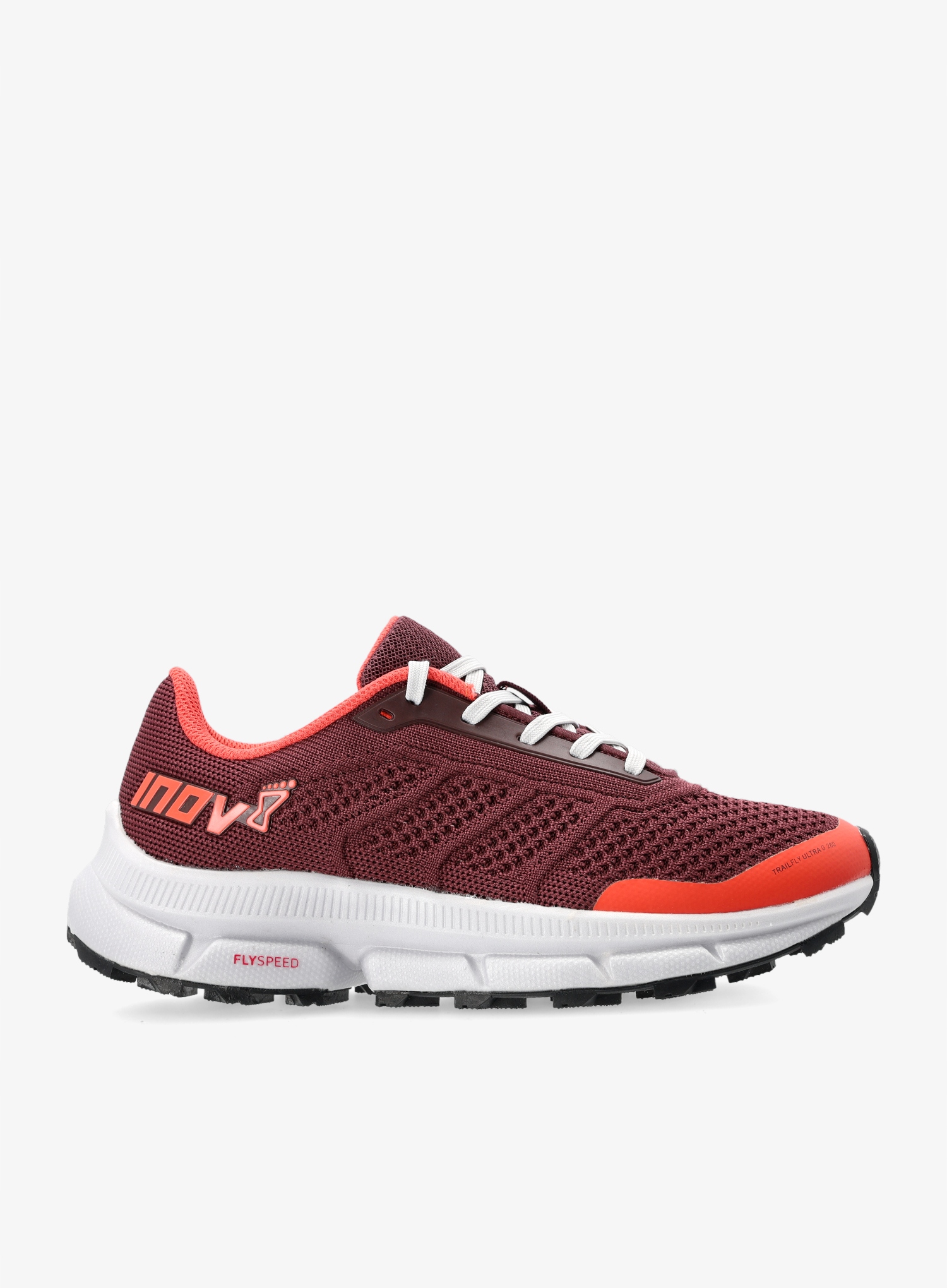 Dámské trailové boty Inov-8 Trailfly Ultra G 280 červené/burgundy 38.5