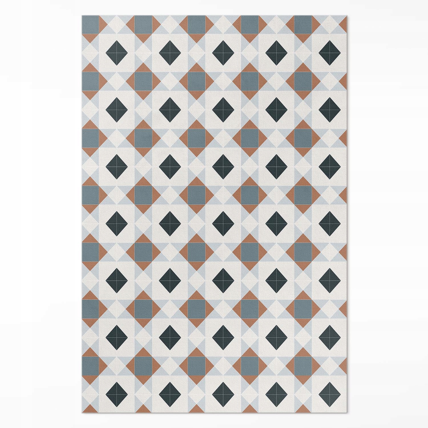 Dekorativní Koberec Vnitřní geometrická mozaika s krásnými dlaždicemi 80 x 120 cm
