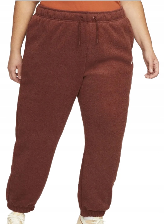 Dámské kalhoty Polar Nike Sportswear Plush Jogger DM9200-273 Plus Size 1X