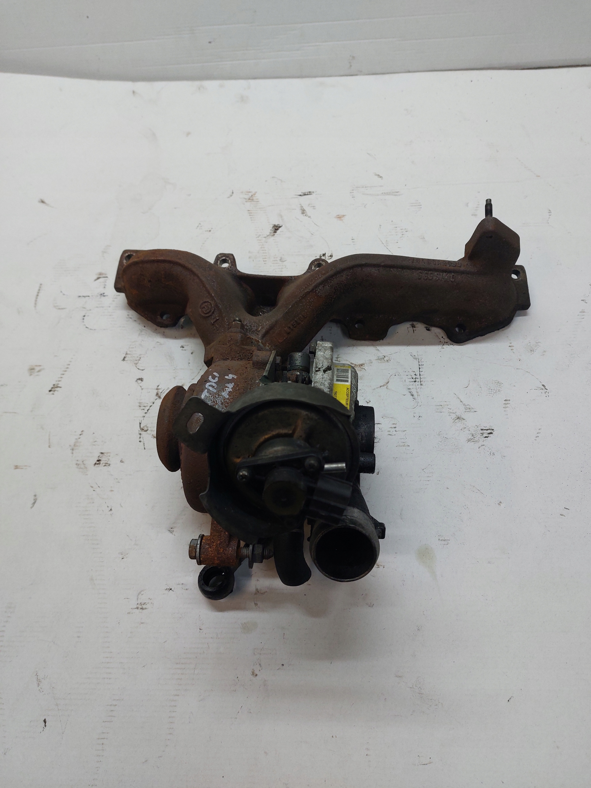 turbo FORD MONDEO MK4 2.0 TDCI 7607743