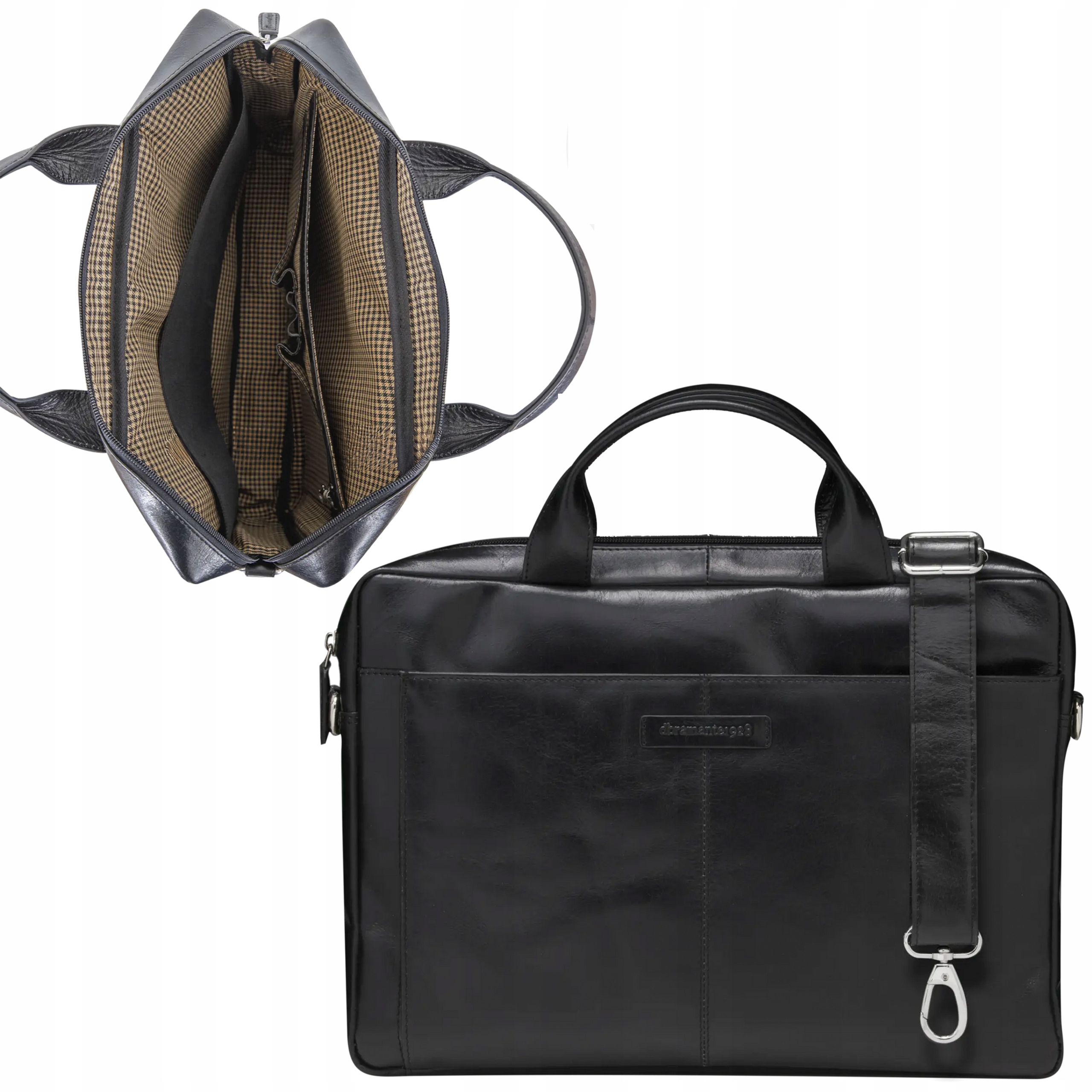 DBRAMANTE1928 Amalienborg Tobra Skórzana na Ramkę do MacBook 16" 15"