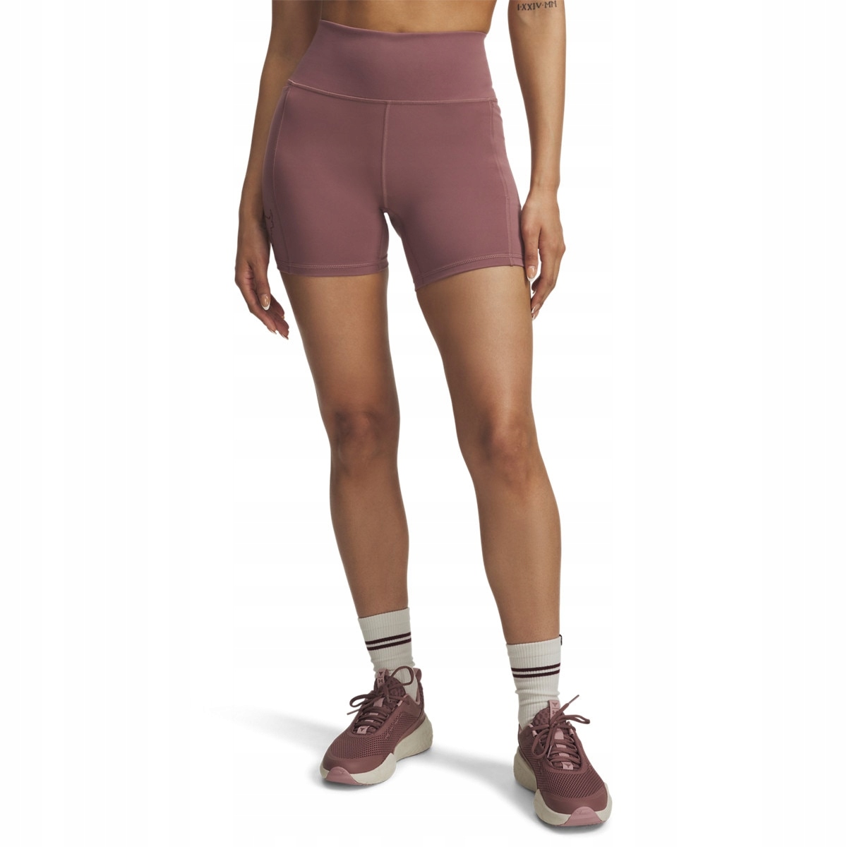 Legginsy krótka Under Armour S różowy
