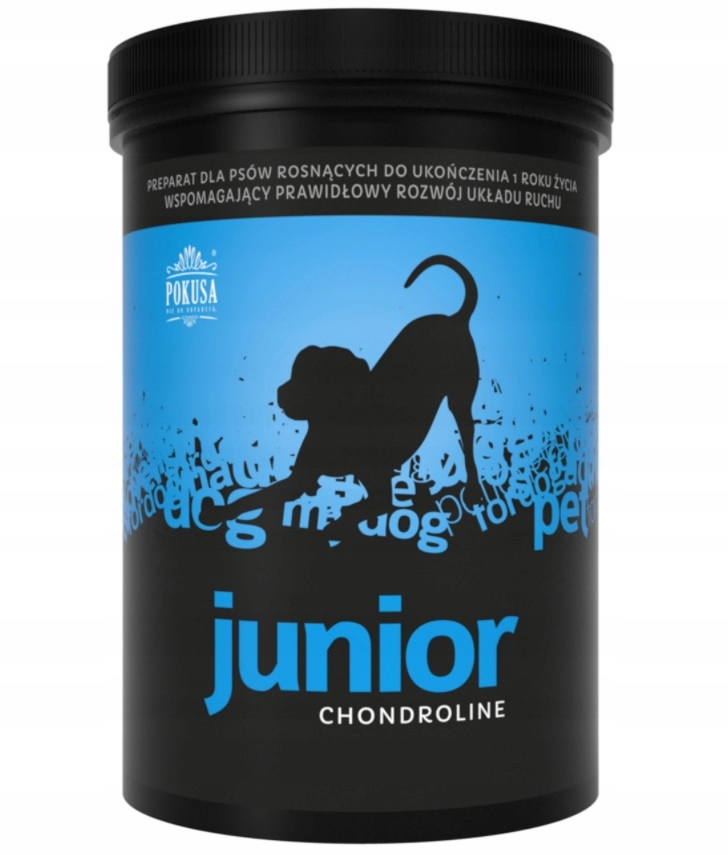 Pokusa Chondroline Junior Stawy Psy Rosnące 350g szczeniak Arthro