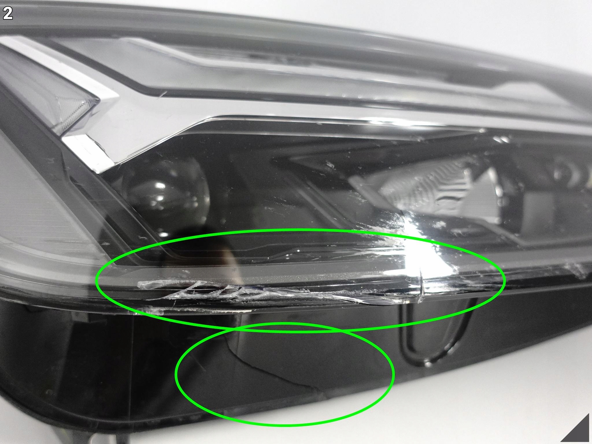 AUDI Q5 SQ5 80A II LIFT 21- light FULL LED right front EUROPA +module USZKO.