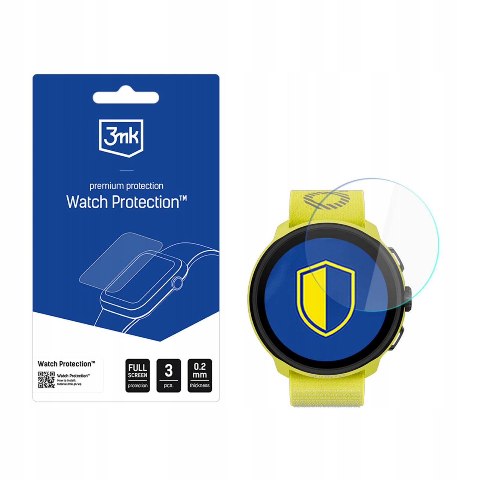 Suunto Run 3MK Watch Protection Flexibleglass