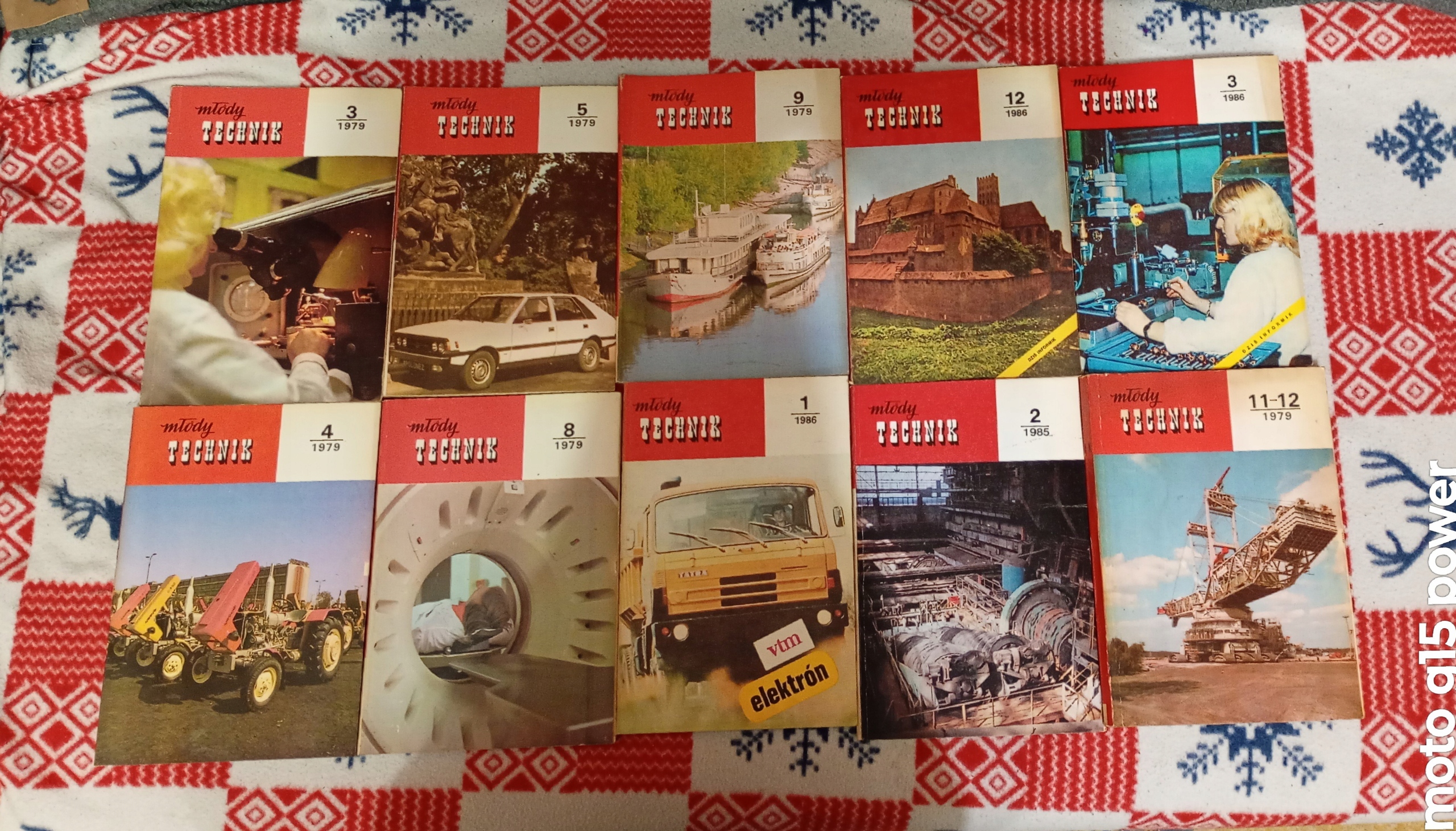 Młody Technik zestaw 10 numerów