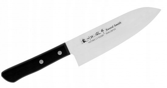 Nůž Santoku Satake MV Paka 17 cm japonský pro zeleniny masa a ryb