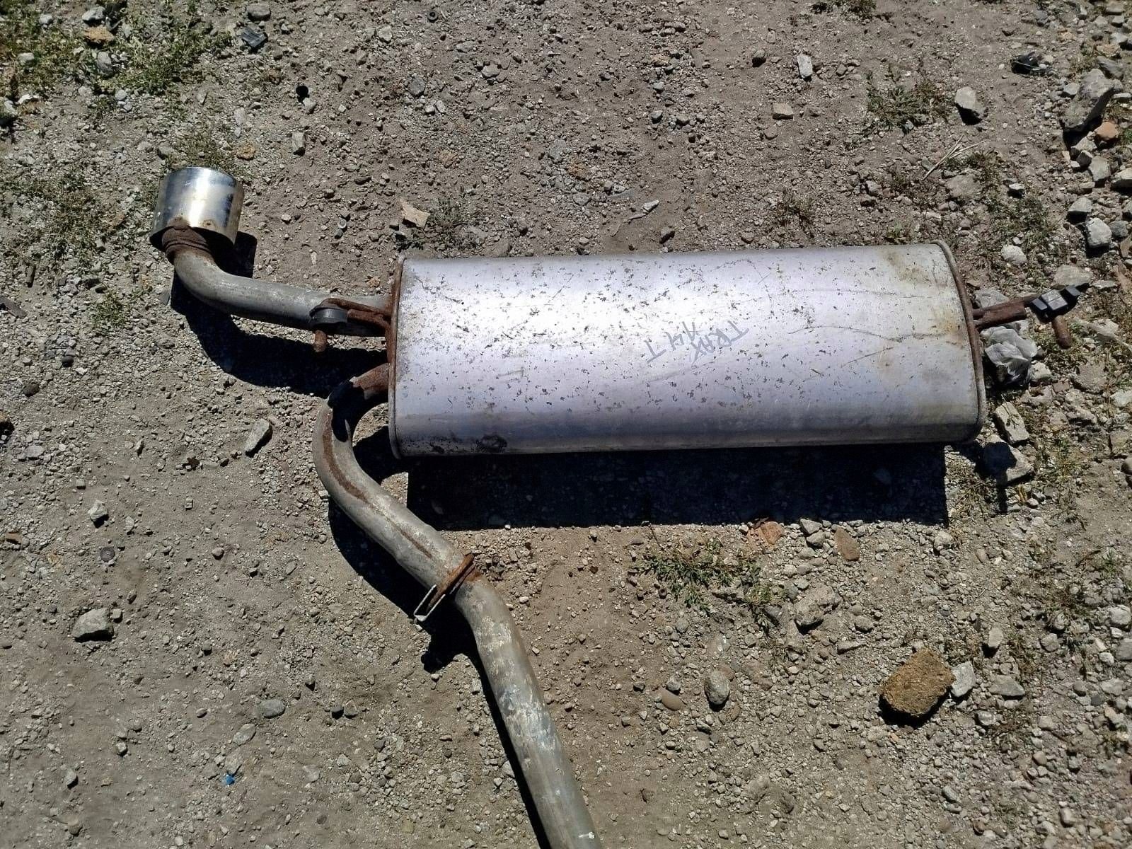 CHEVROLET TRAX 1.4 TURBO pipe muffler, exhaust complete 2013R