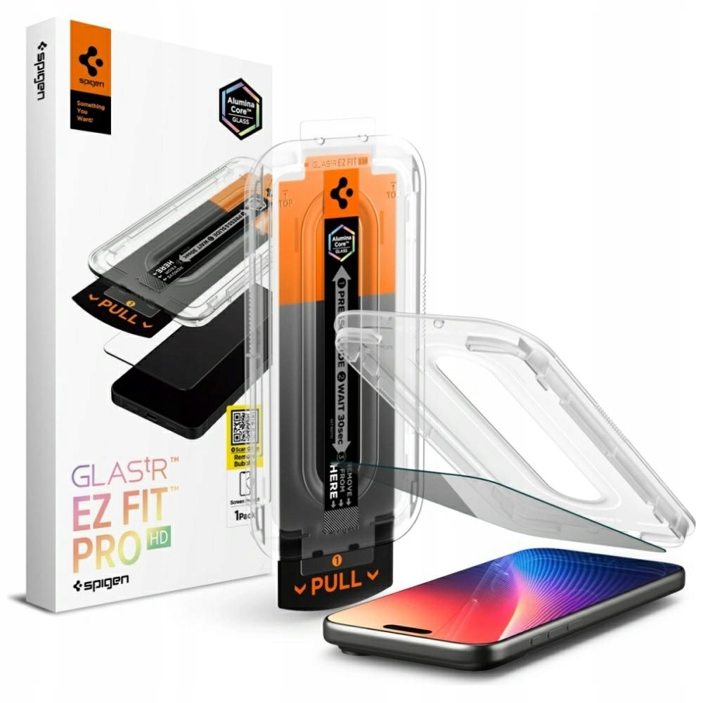 Sklo s privátním filtrem Spigen Glas.Tr Ez Fit Pro Privacy pro Apple iPhone 17