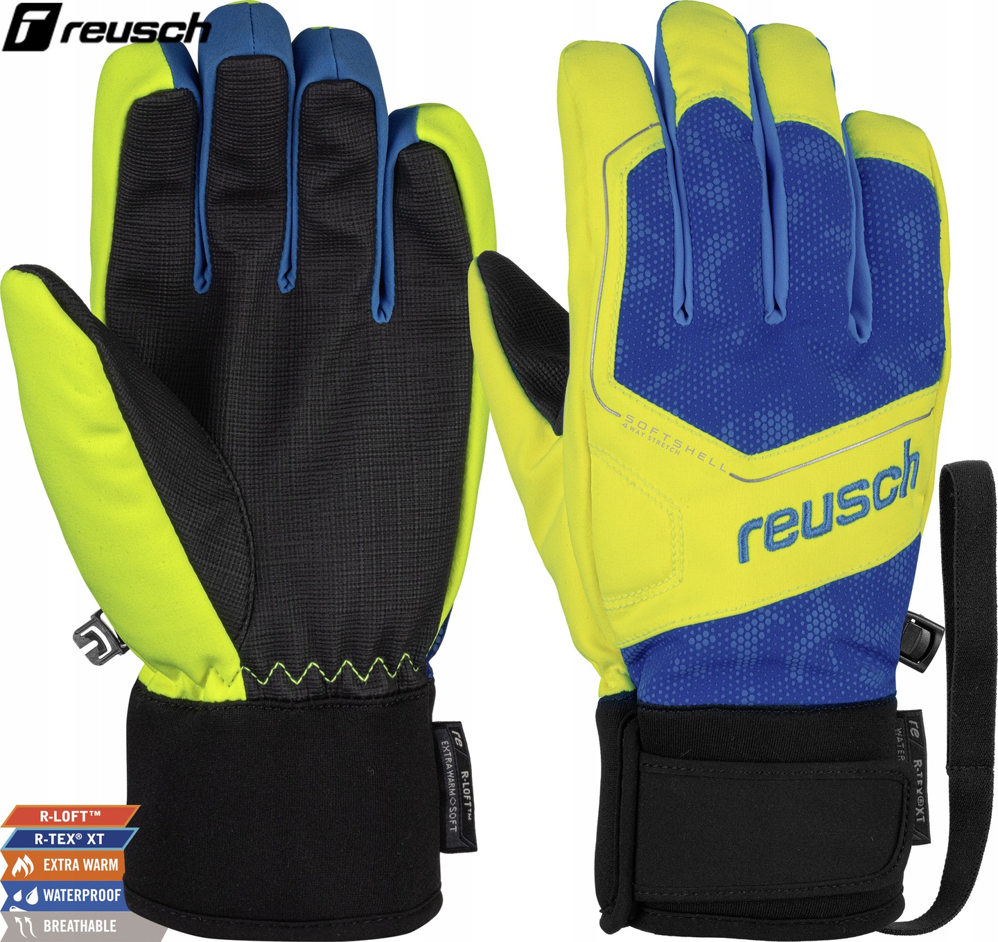 Rękawice narciarskie rękawiczki zimowe Reusch Torby R-tex Xt Junior 5