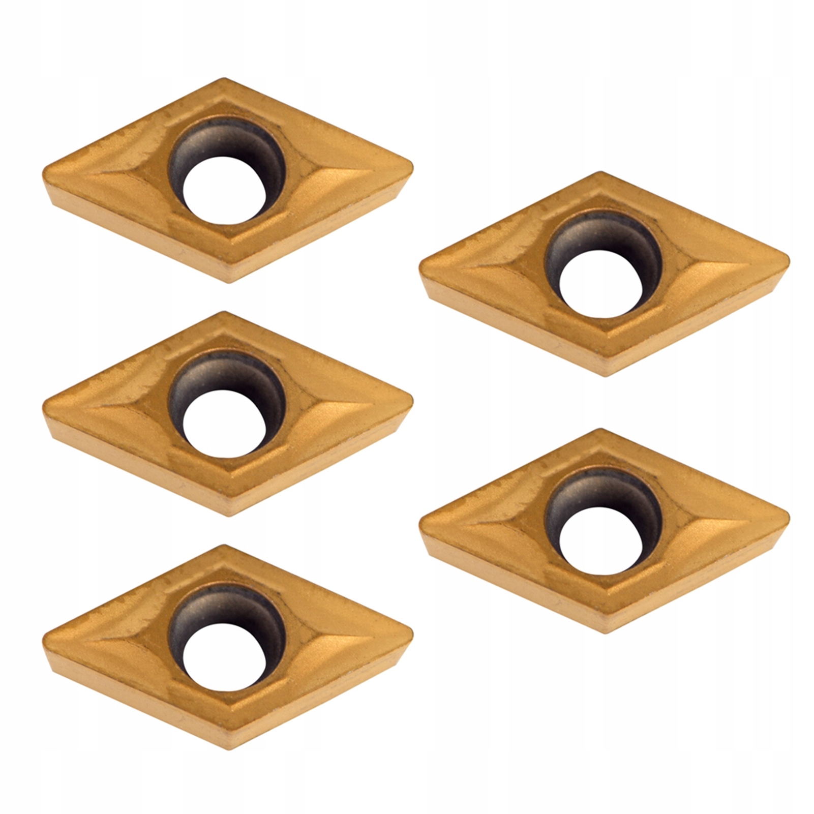 10X PŁYTKI NÓŻ TOKARSKI CNC DCMT070204-HM YBC251 Linia 10