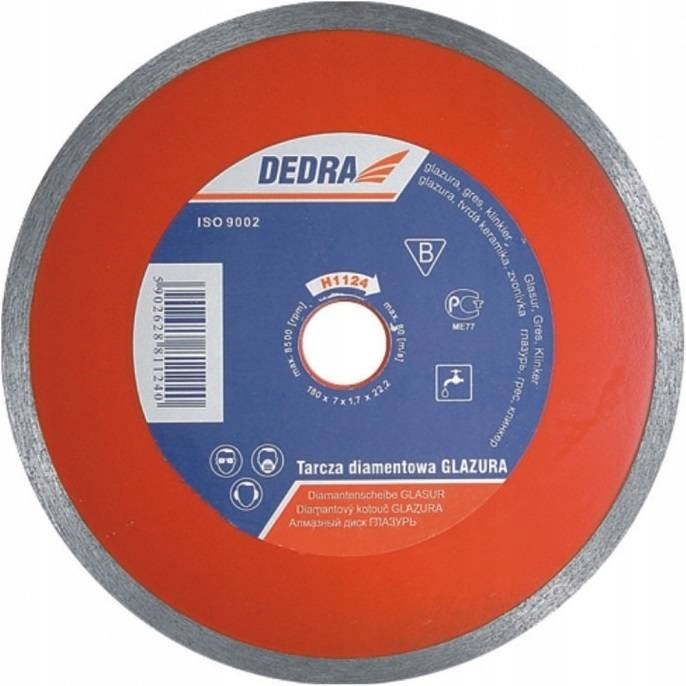 

Tarcza Diam Do Ceramiki 250x25,4mm Dedra H1126E