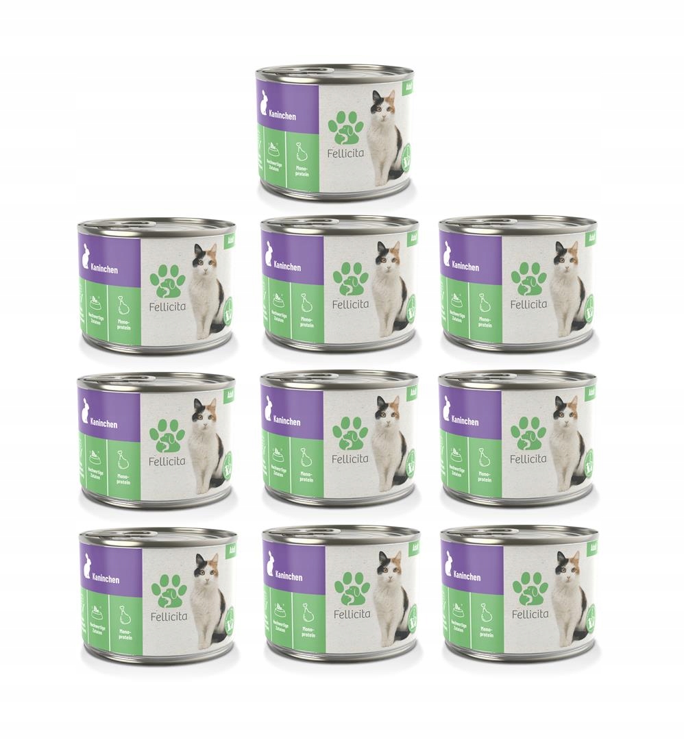 Fellicita Cat Pure Kaninchen králík 10x200g