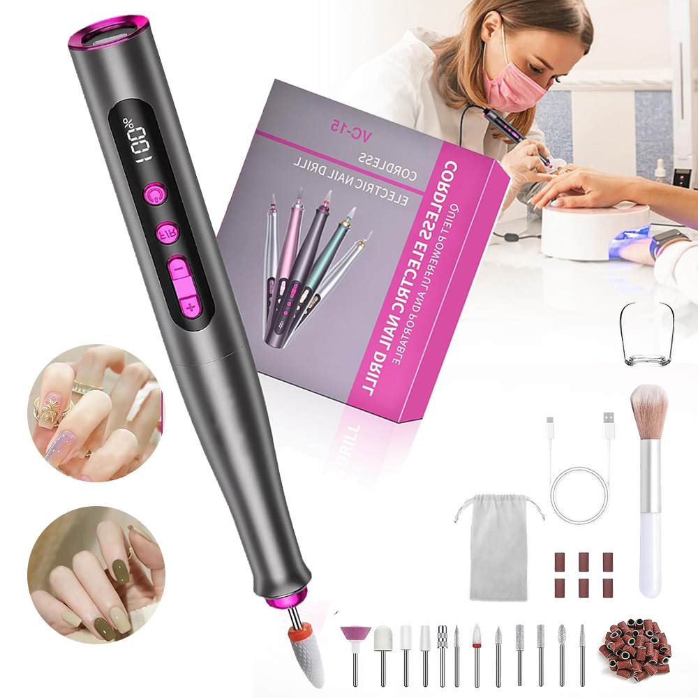 zestaw elektryczny do pielęgnacji paznokci, Elektryczny pilnik do paznokci