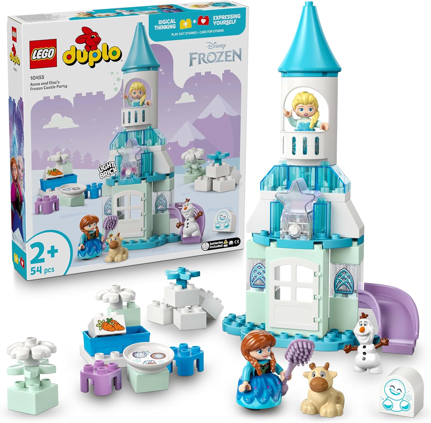 Lego Duplo Disney Večírek v Ledovém zámku Anny Elzy Olafové 2 roky 10455