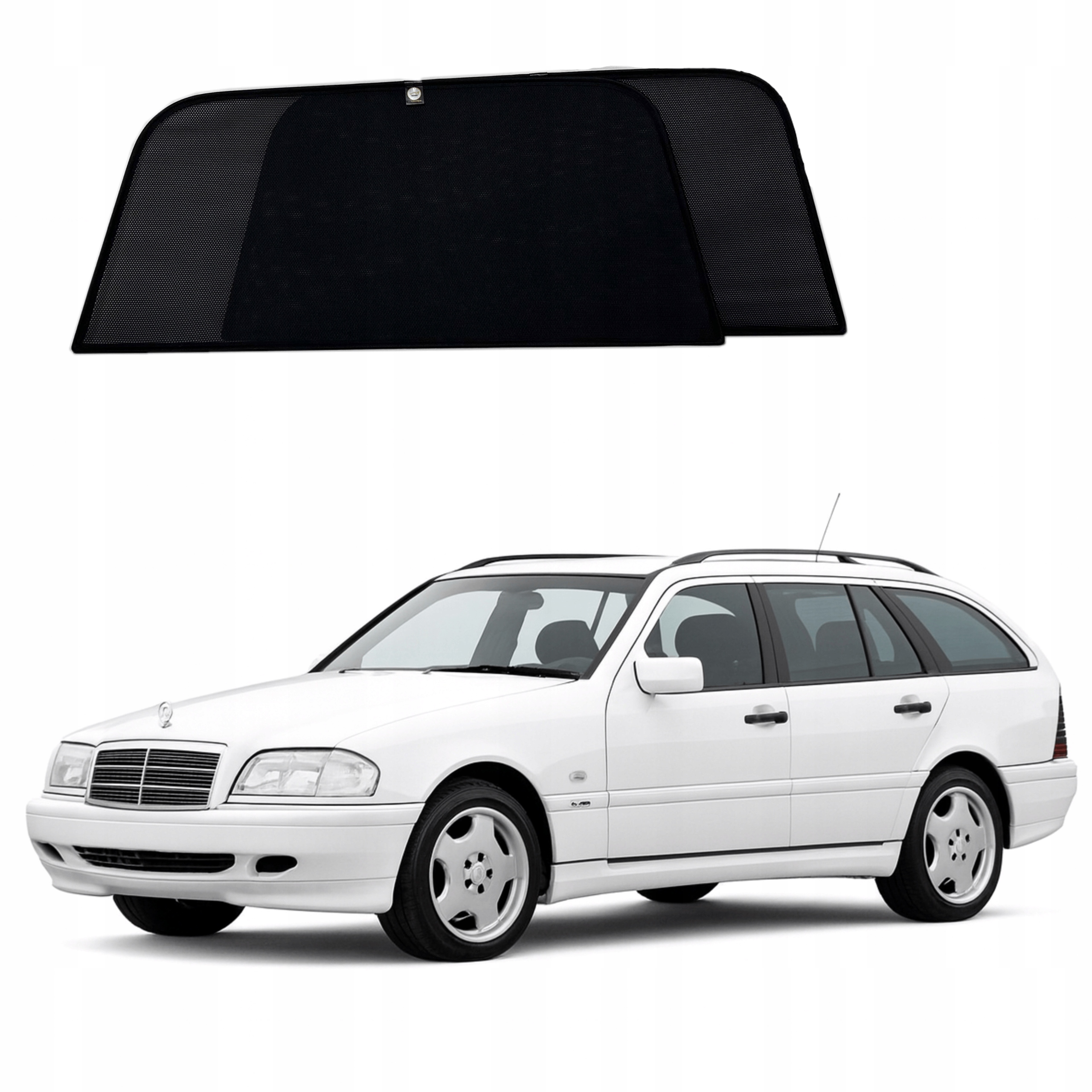 Sluneční clony na sklo do auta Mercedes C S202 kombi