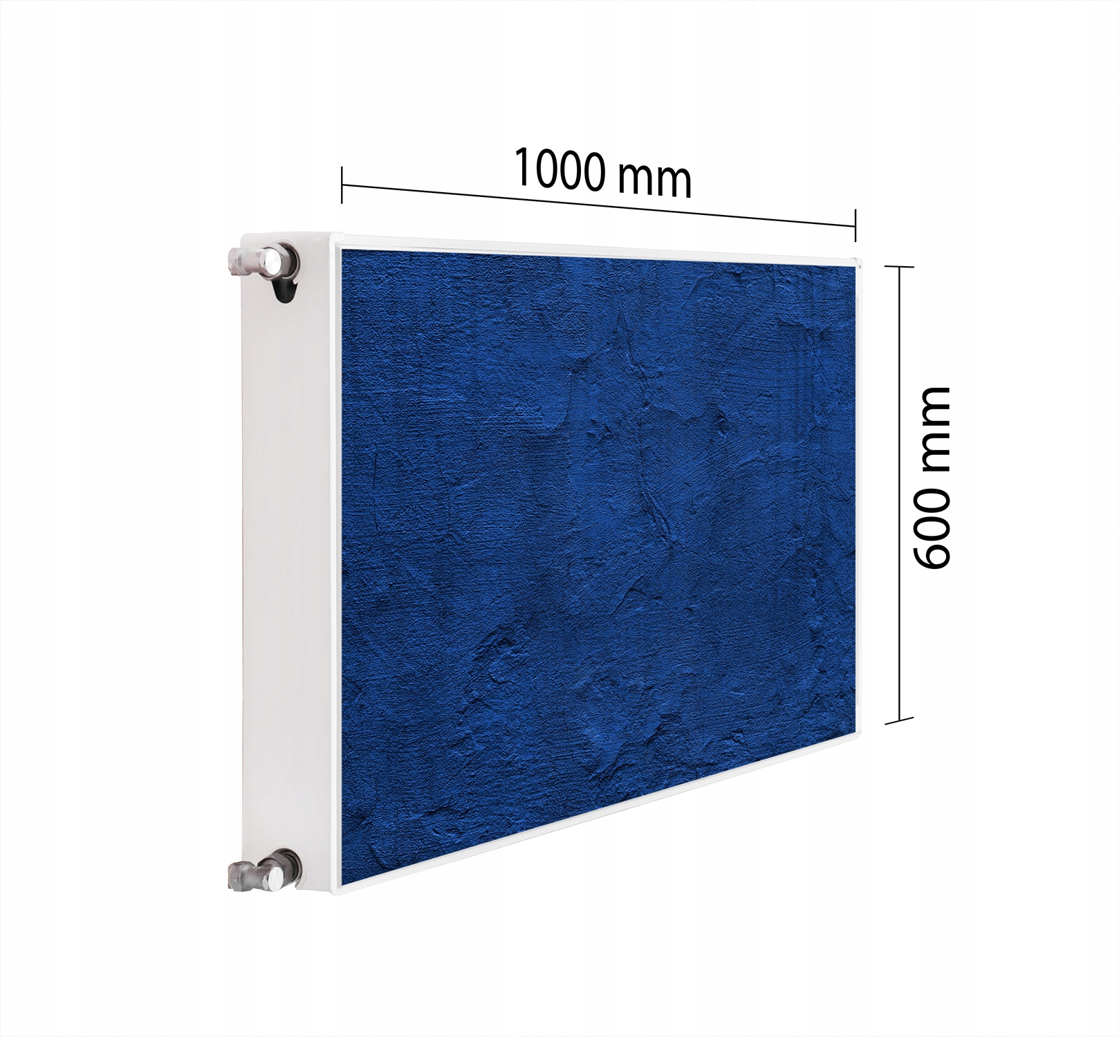 Kryt Na Radiátor Maskovač 100x60 Modrá Podložka Magnet