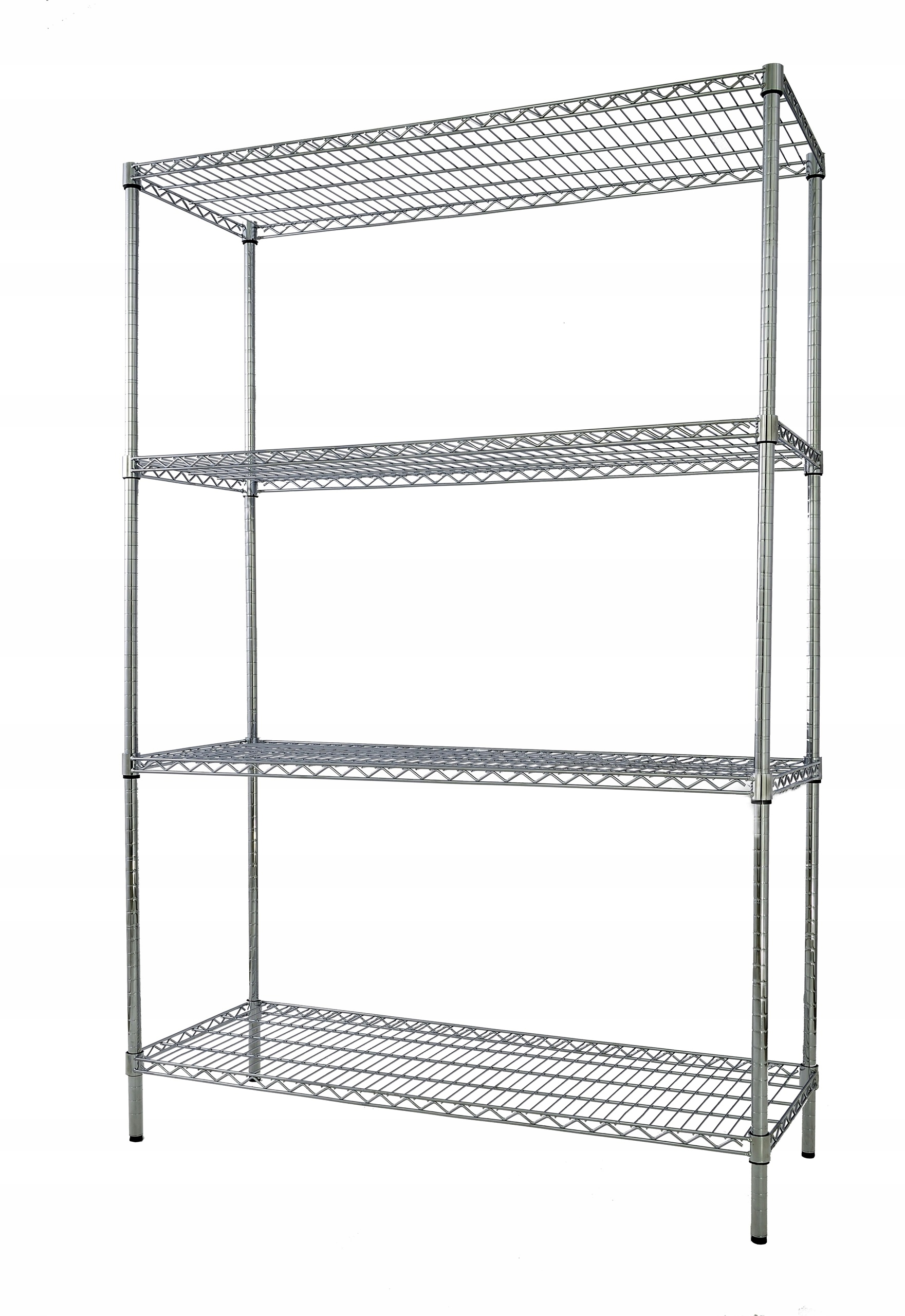 Skladový regál 4-policový, nastavitelný, 1500 x 450 x 1800 mm Technica