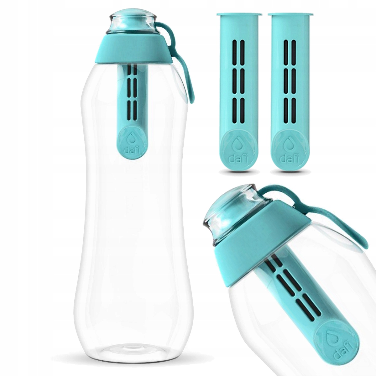 

Dafi Butelka filtrująca 0,7L 2 Wkłady Miętowa