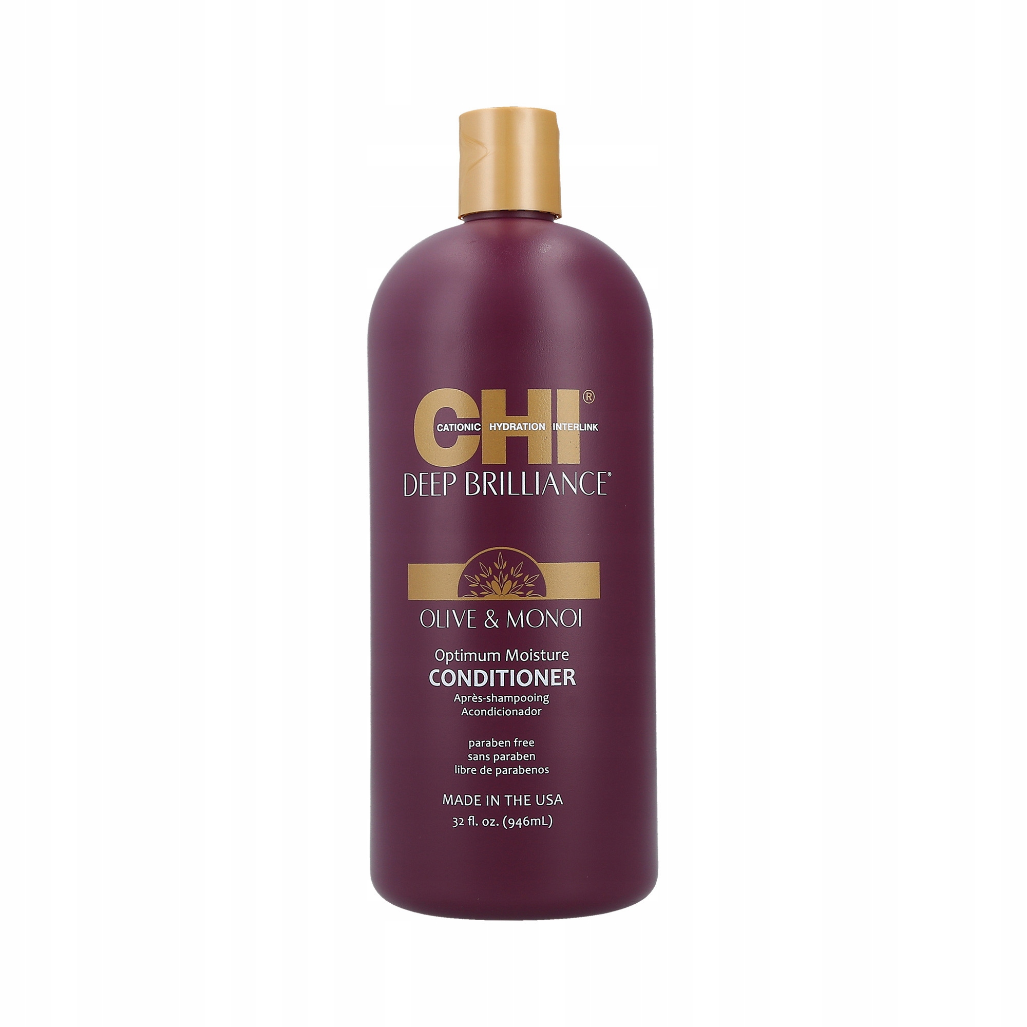 Chi Deep Brilliance Olive & Monoi Optimum Moisture Conditioner 950 ml