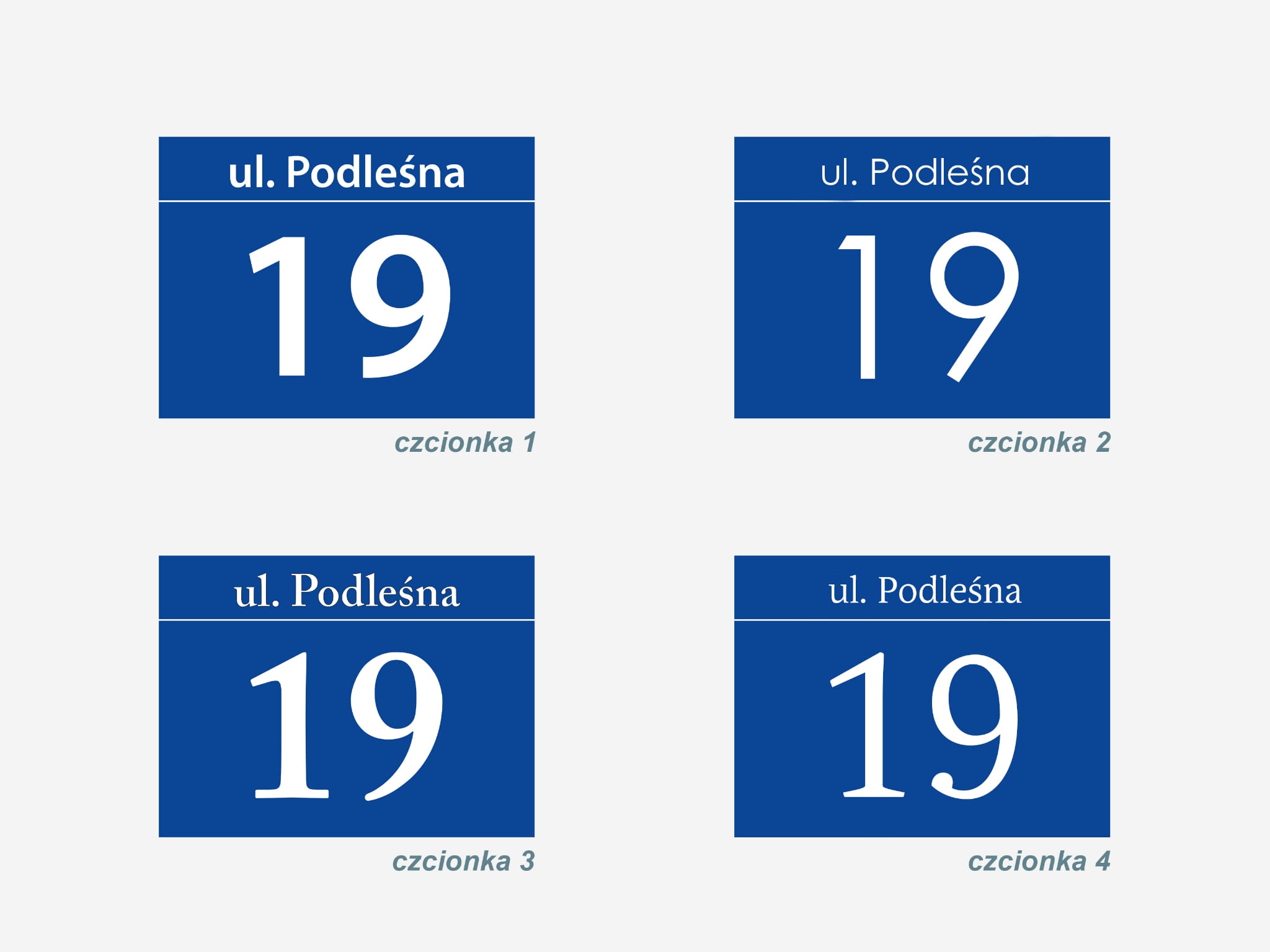 Tablica adresowa z numerem domu 40 x 30 cm Szerokość produktu 40 cm