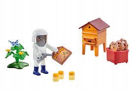 

6573 Playmobil Pszczelarz z ulem Farma