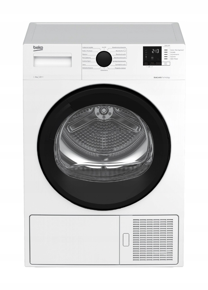 ZESTAW BEKO | SUSZARKA 8KG | PRALKA 8KG | DEDYKOWANY ŁĄCZNIK BEKO Stan opakowania oryginalne
