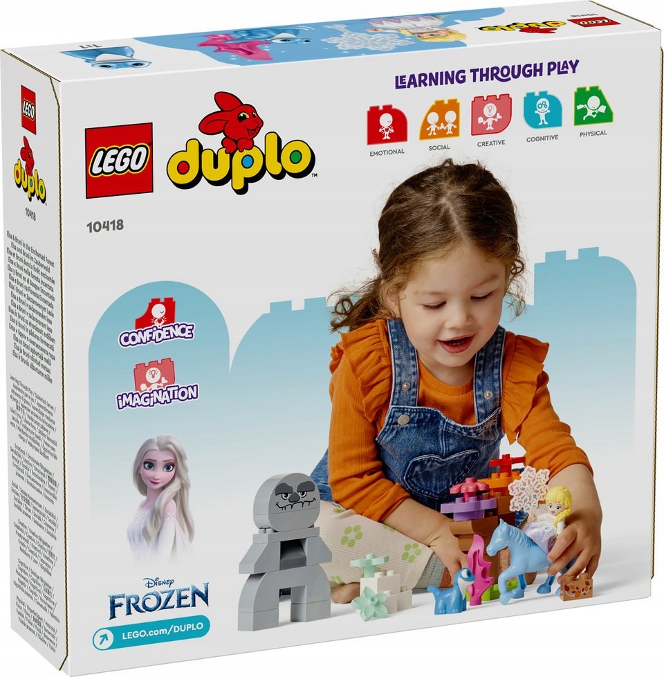 LEGO DUPLO - Elza i Bruni w Zaczarowanym lesie 10418 Stan opakowania oryginalne