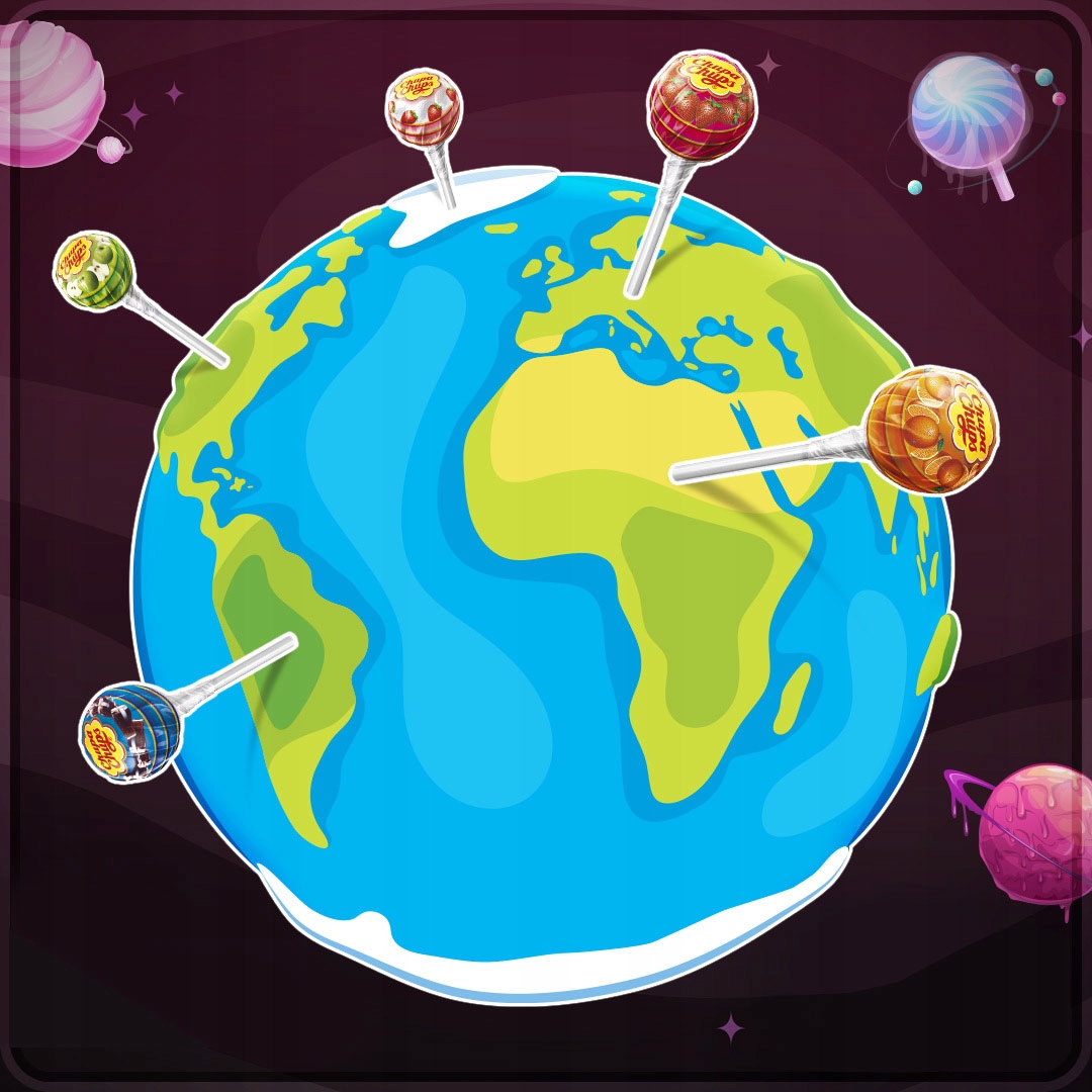 Chupa Chups Mini lizaki witamina C cola truskawka jabłko pomarańcz 18sztx6g Kod producenta 8410031965056