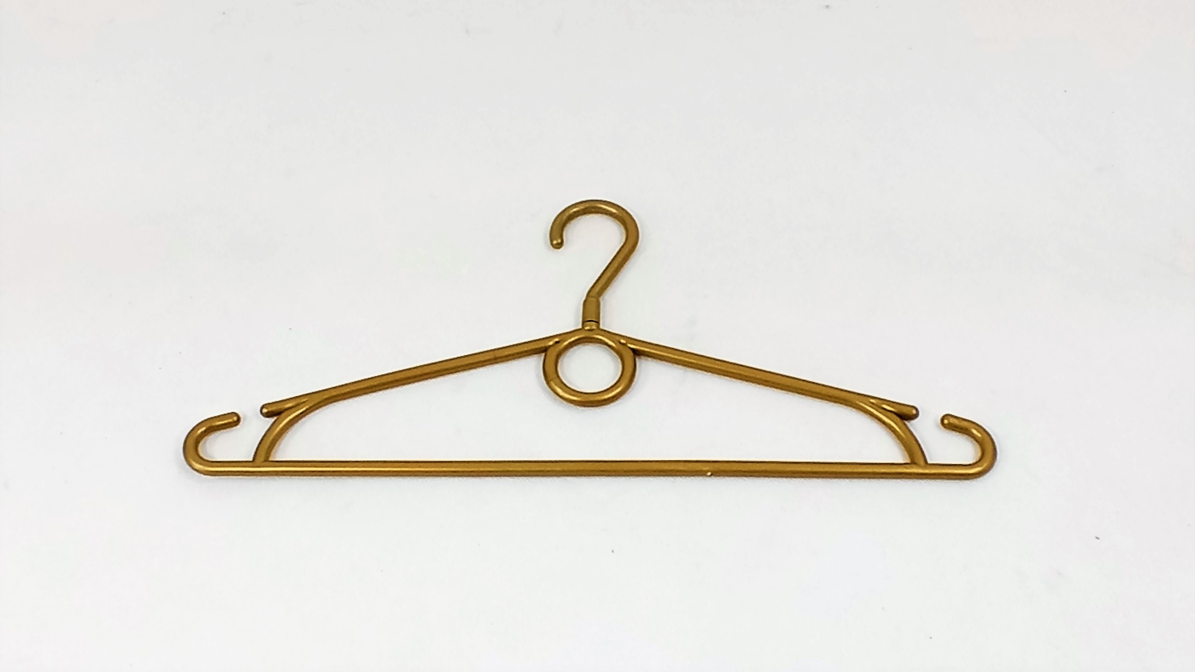 

Wieszak na ubrania odzież obrotowy Złoty 50 szt.