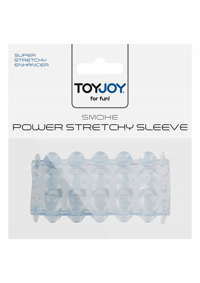 TULEJA NASADKA NA PENISA STRETCHY SLEEVE BLUE