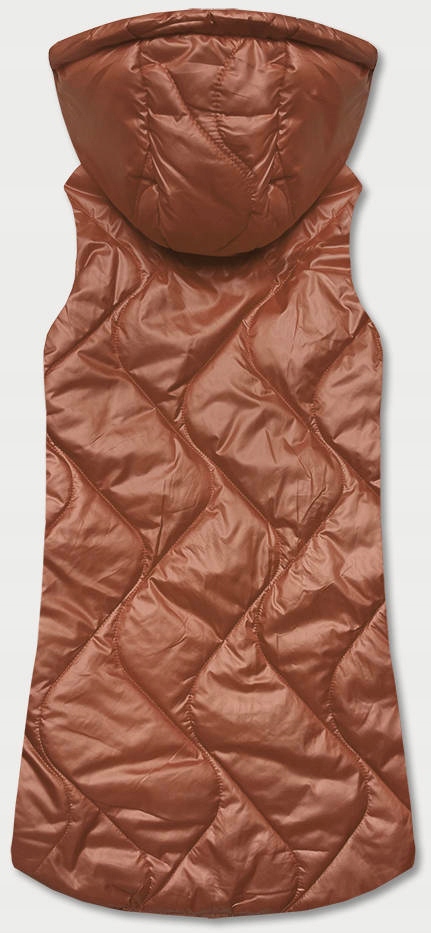 BEZRĘKAWNIK Z KAPTUREM B0130 KARMEL 52 Marka S'west