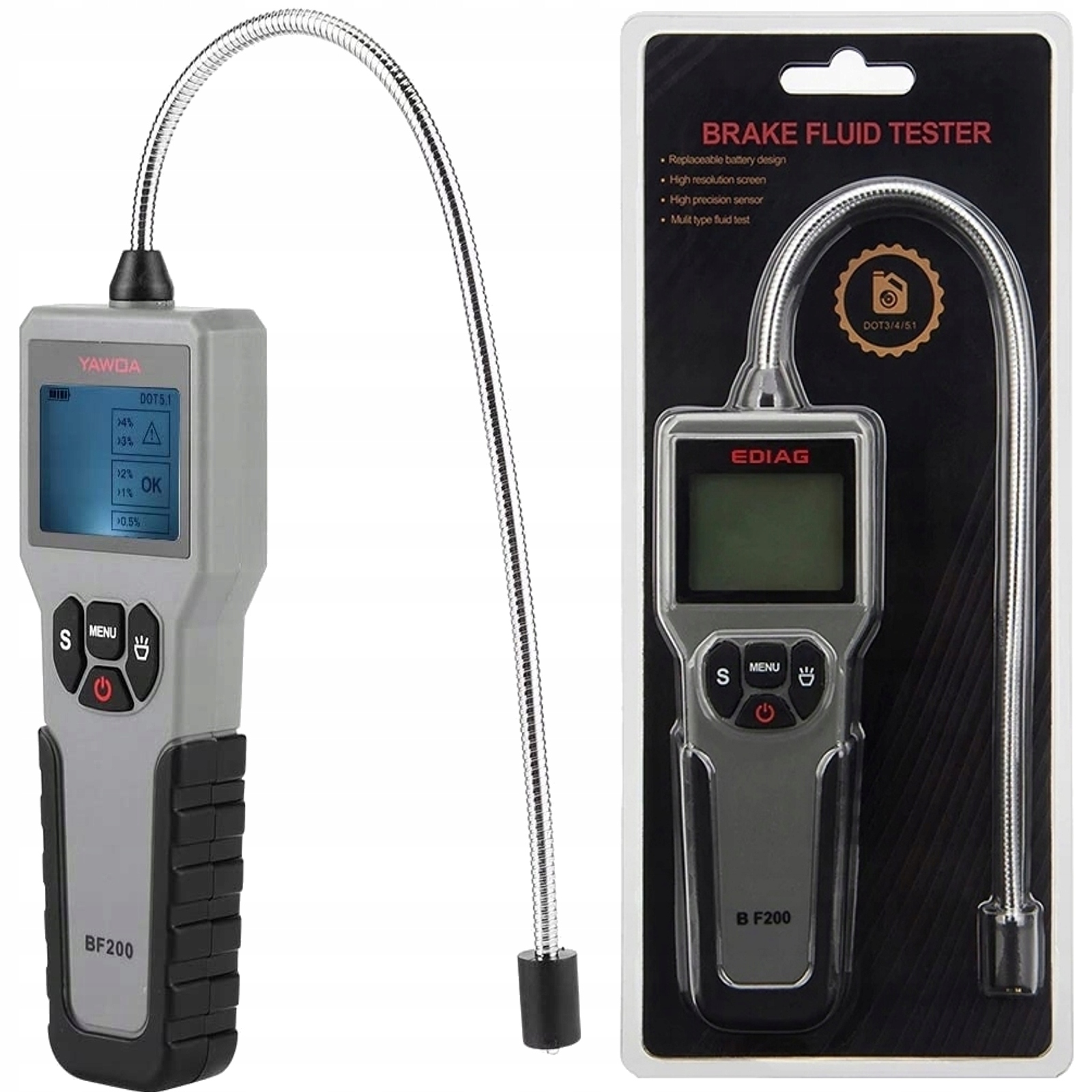 

Profesjonalny Tester Płynu Hamulcowego Dot 3 4 5