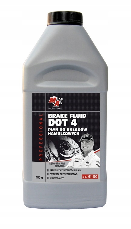 

Moje Auto Płyn Hamulcowy DOT4 485ML Brake Fluid