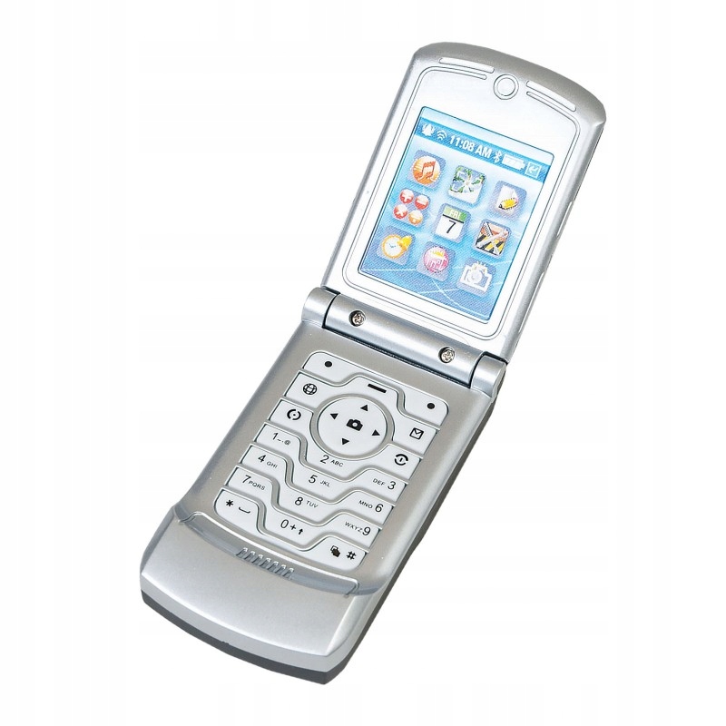 

Zabawkowy Interaktywny Telefon Komórkowy J.polski