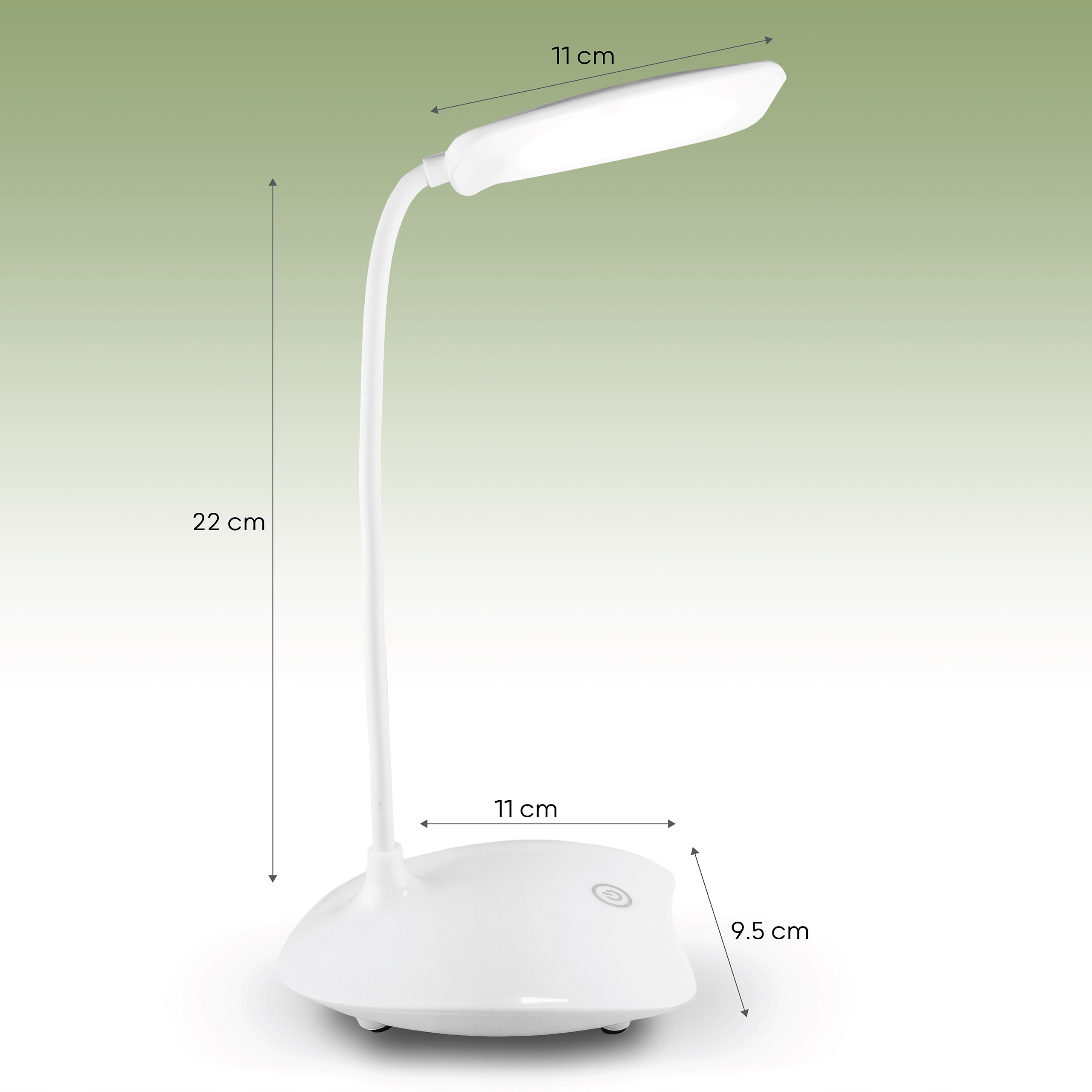 LAMPKA NA BIURKO LED NOCNA SZKOLNA BIURKOWA LAMPA Informacje dodatkowe regulacja natężenia światła