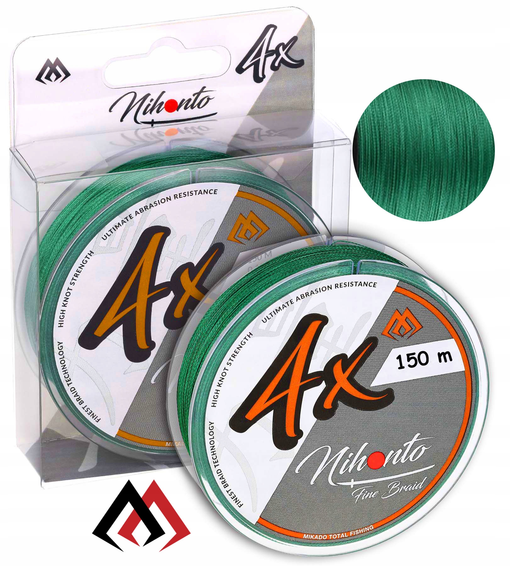 Plecionka Mikado Nihonto 0,30 -150 m zielona
