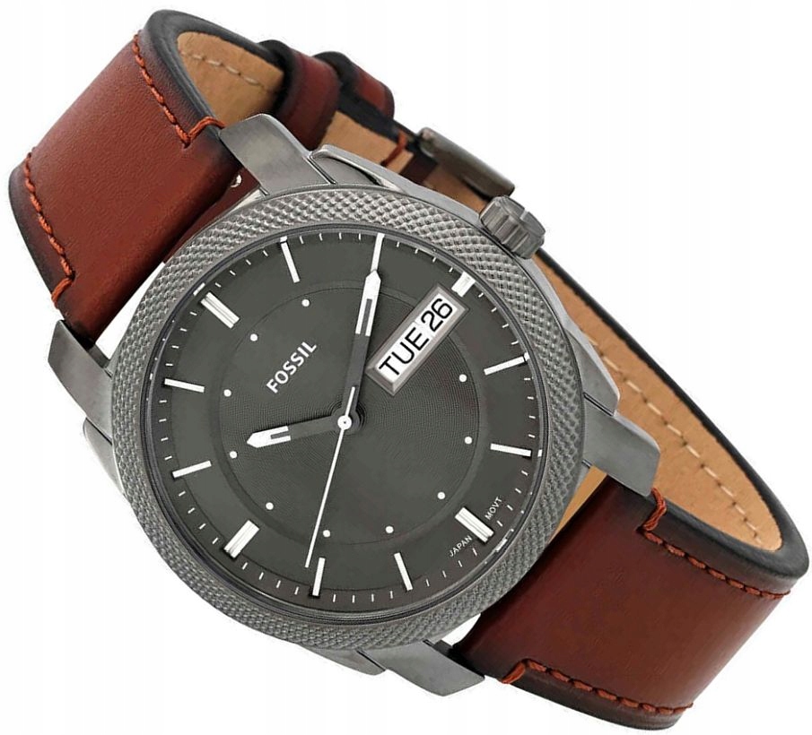 Pánské Hodinky Fossil FS5900 Casual, Šedý Ciferník S Datem Day-date Na Opasku