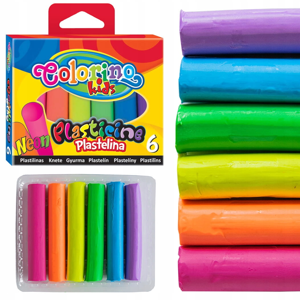 

Plastelina neonowa Colorino Kids