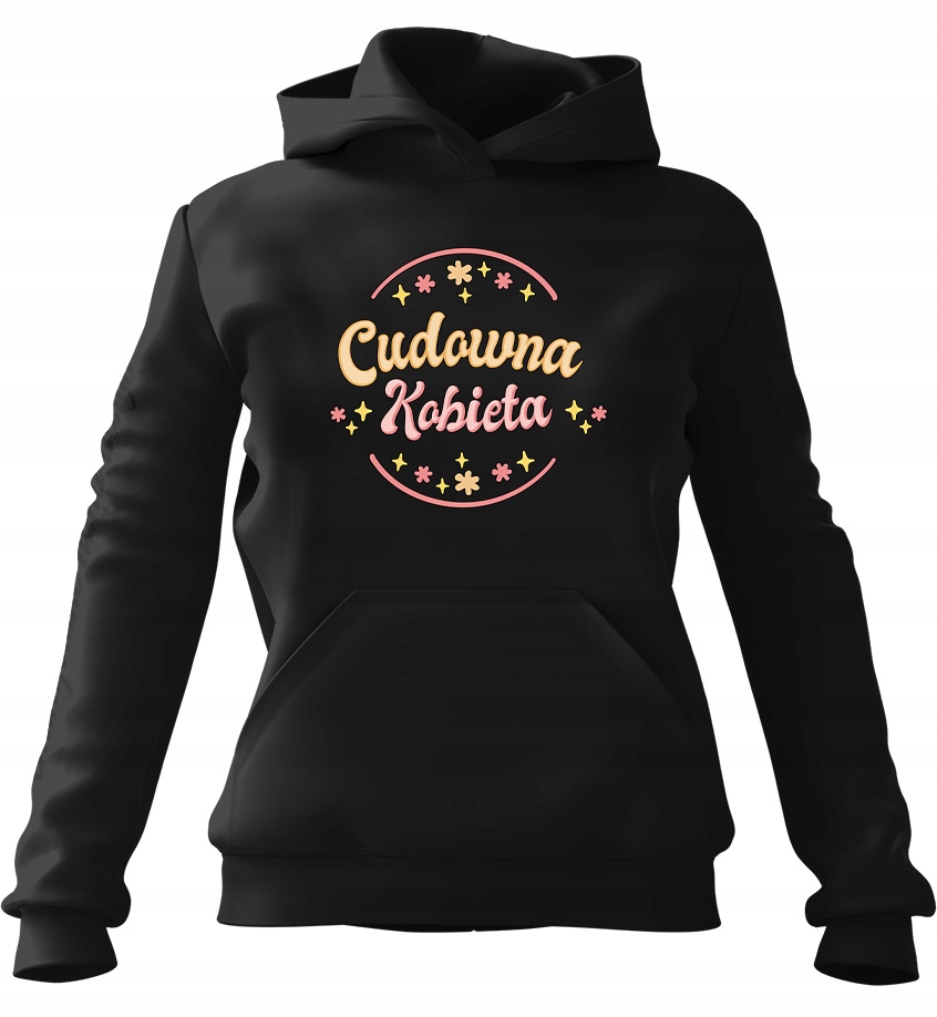 Dámská Mikina s kapucí Woman černá L