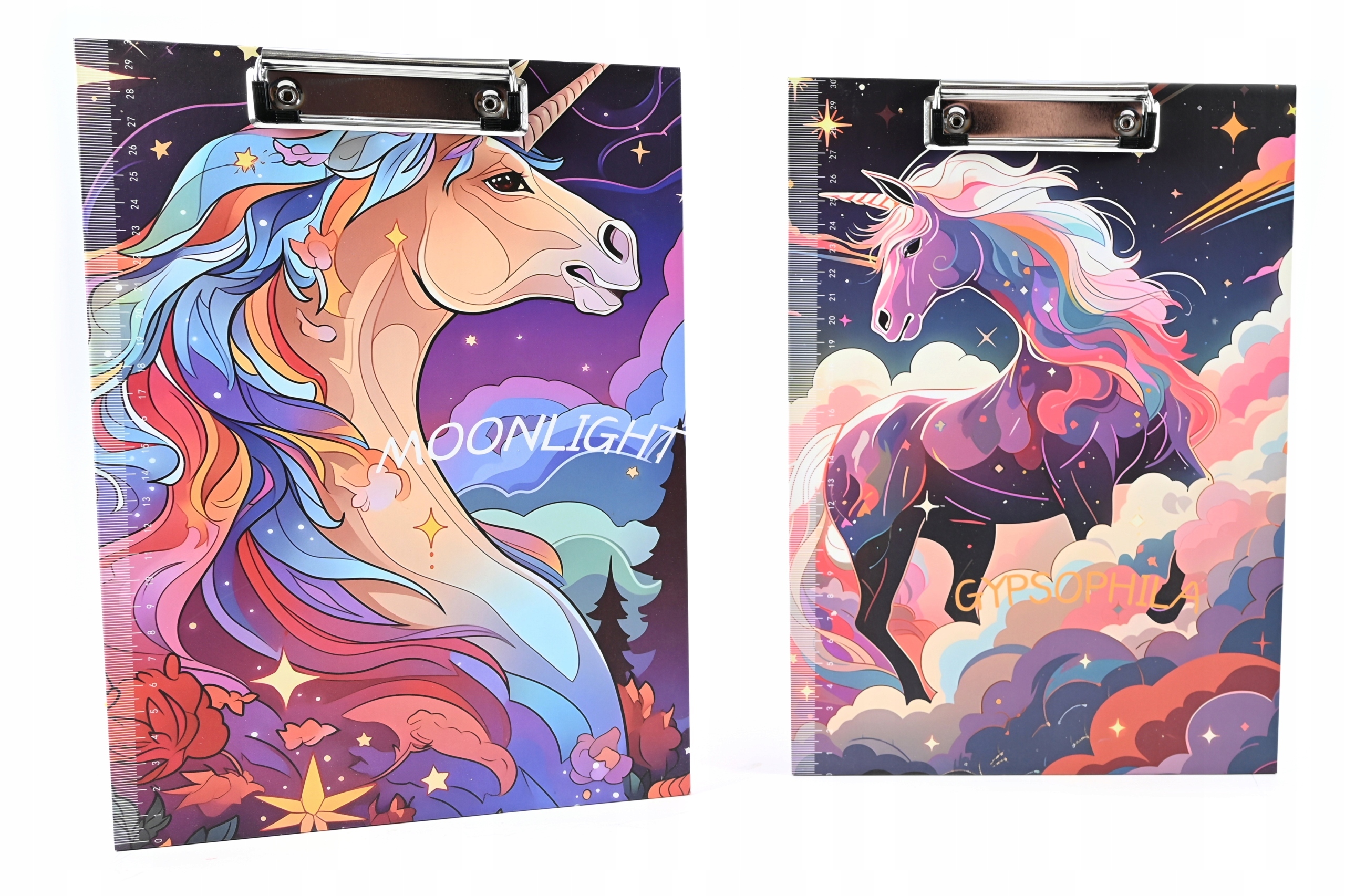 PODKŁADKA DO PISANIA NA DOKUMENTY CLIPBOARD DESKA Z KLIPSEM A4 JEDNOROŻEC Marka Midex